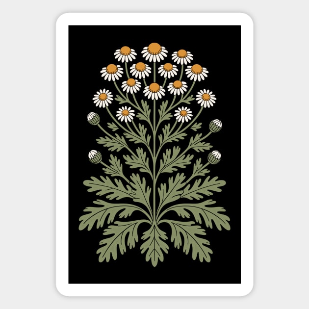 Chamomile Magnet by CreativeSage